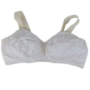 Lovable Bra Cotton 34C 1950s Wireless Vintage USA